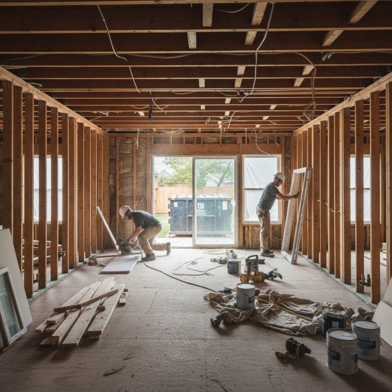 Stairwell Renovation in Littleton, CO